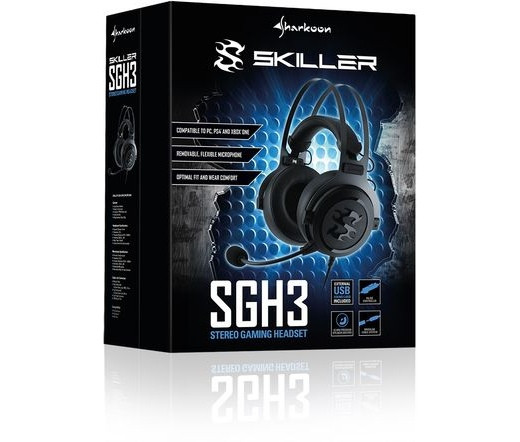 Sharkoon Skiller SGH3 headset Black PC