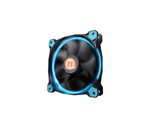 Thermaltake Riing LED - Kék [ 14cm, 3 pin, 28 dB, 1400 RPM ] PC