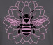 Hoodie Days Gone Girlie Shirt "Bee" Charcoal, S GE6423S thumbnail