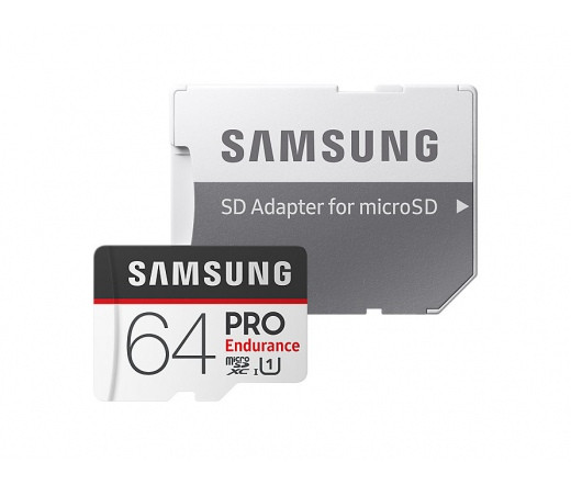 Samsung memory card PRO Endurance microSDXC 64GB Class 10 UHS-I + adapter PC
