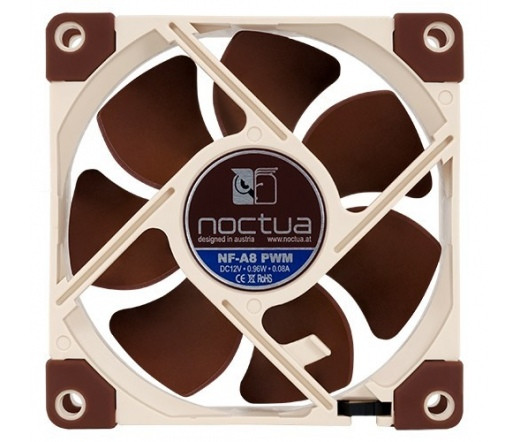 Noctua NF-A8 FLX 80mm - Sötétbarna PC