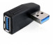 DeLock Adapter USB 3.0 Type-A male > Type-A female angled 90° vertical thumbnail