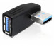 DeLock Adapter USB 3.0 Type-A male > Type-A female angled 90° vertical thumbnail