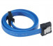 Akasa SATA Proslim cable 50cm Blue thumbnail
