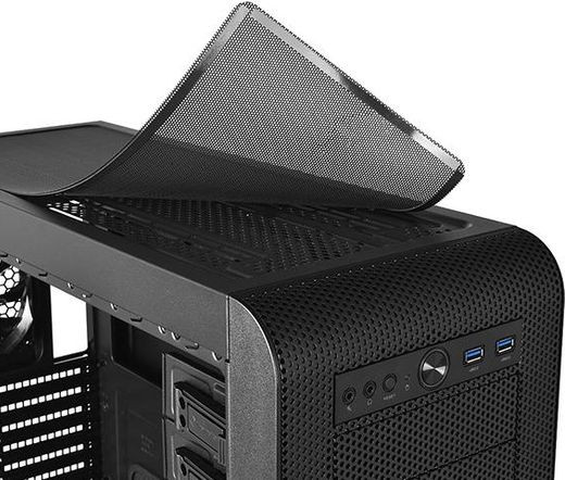Thermaltake Core V51 Tempered Glass Edition (Ablakos) - Fekete PC