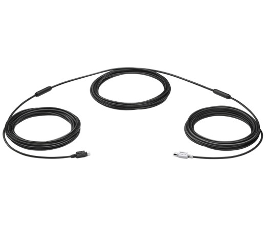Logitech Extender Cable for Group 15m Black PC