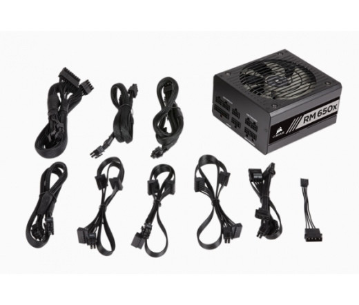 Corsair RMx RM650x 650W (2018) [Moduláris, 80+ Gold] PC
