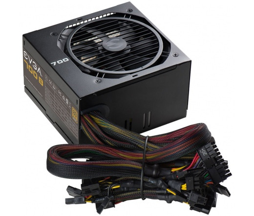 EVGA 700W tápegység 24-pin ATX ATX Fekete PC