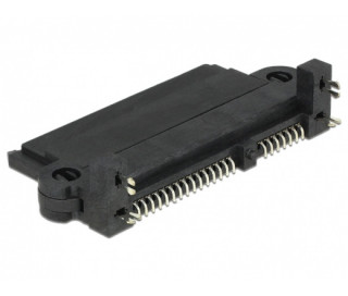 DeLock Connector SATA with NSS function 90° Fényképezőgépek, kamerák