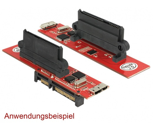 DeLock Connector SATA with NSS function 90° Fényképezőgépek, kamerák