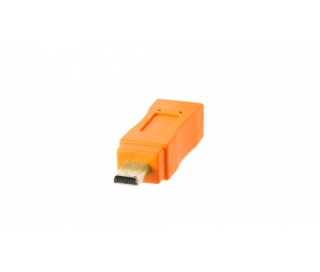 TetherPro USB A to Mini-B 8pin 1 (0,3m) ORG PC