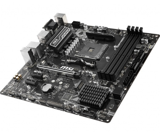 MSI B450M PRO-VDH MAX alaplap PC