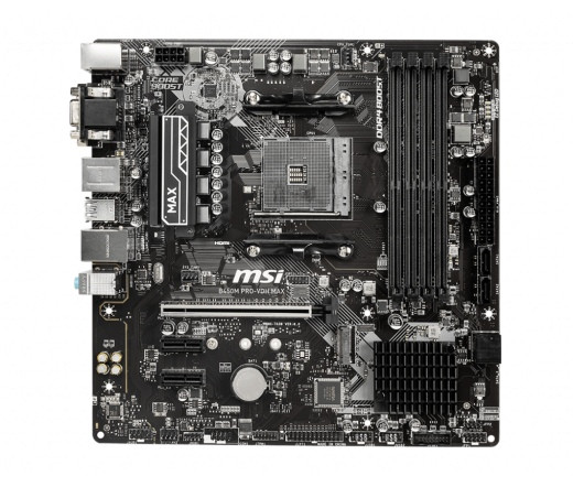 MSI B450M PRO-VDH MAX alaplap PC