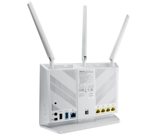 NET ASUS RT-AC68U Fehér WLAN Router 1300Mbps (802.11ac) PC