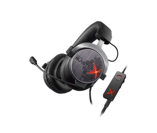 Creative Sound BlasterX H7 Tournament Edition USB 7.1 Gaming Headset Black PC