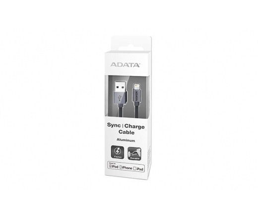 ADATA Lightning -> 2.4A USB kábel (1.0m) - ezüst Mobil