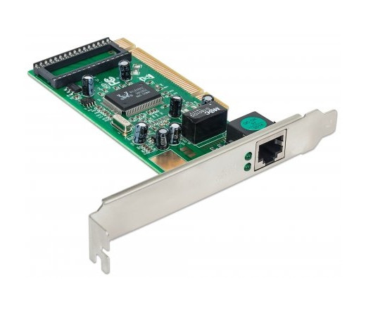 NET-PCI Intellinet PCI 10/100/1000 Gigabit hálózati kártya RJ45 PC