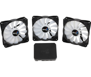 AeroCool Project7 P7-F12 Pro RGB 120mm [3-Pack, Remote control] PC