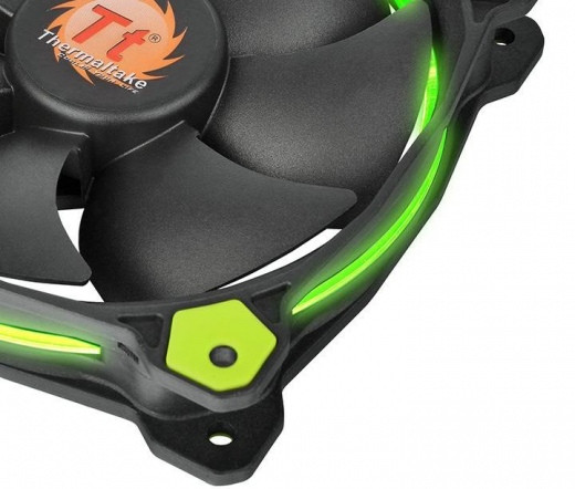 Thermaltake Riing LED - Zöld - 14cm PC