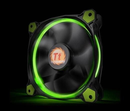 Thermaltake Riing LED - Zöld - 14cm PC