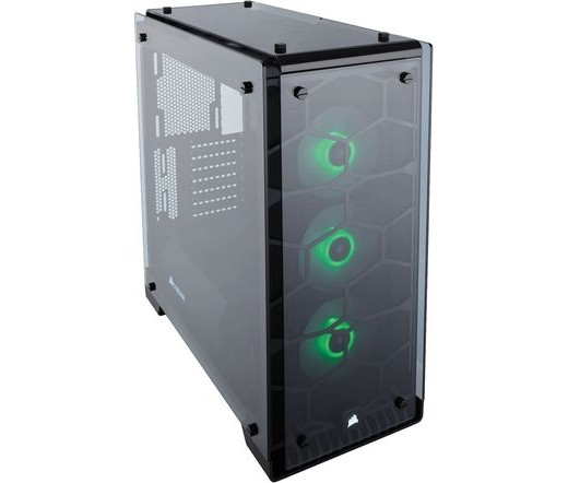 Corsair Crystal Series 570X RGB (Ablakos) Fekete PC