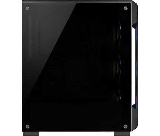 Corsair iCUE 220T RGB Midi Tower Fekete PC