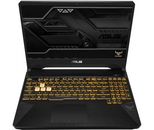NBK Asus TUF Gaming FX505GE-ES158T Fekete (Gold Steel) PC