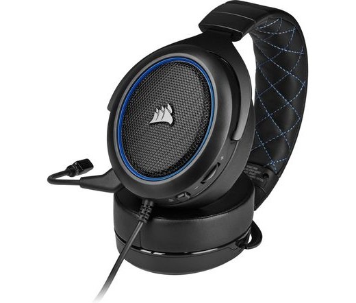 Corsair HS50 PRO Stereo Gaming Headset Black/Blue PC