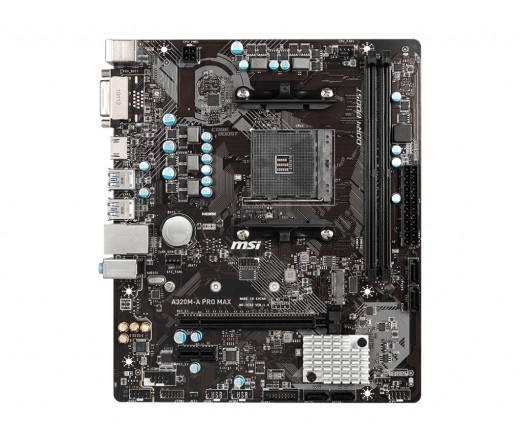 MSI A320M-A PRO MAX alaplap PC