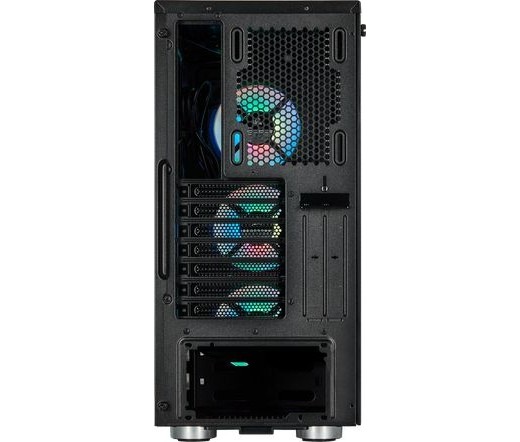 Corsair iCUE 465X RGB Midi Tower Fekete PC