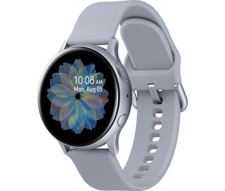 Samsung Galaxy Watch Active 2 40mm Aluminium Silicone Strap Silver Mobil