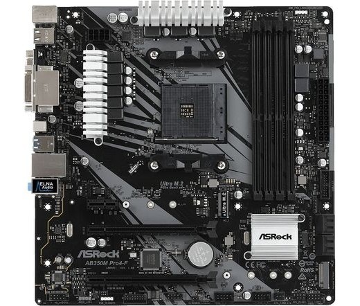 MBO ASROCK AB350M PRO4-F PC