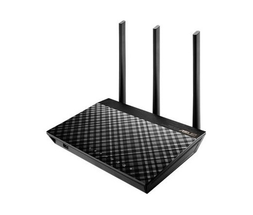 NET ASUS RT-AC66U B1 Dual Band AC1750 router 2 Pack PC