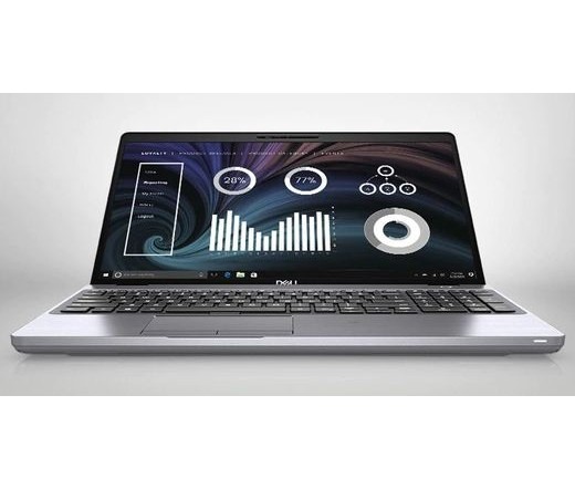 DELL Latitude 5511 Notebook Fekete, Szürke 39,6 cm (15.6") 1920 x 1080 pixelek 10. generációs Intel® Core™ i5 8 PC