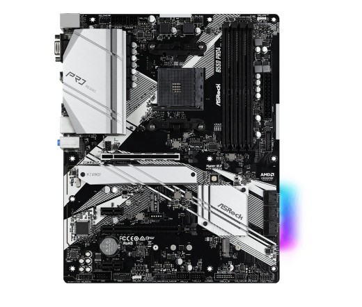 Asrock B550 Pro4 AM4 foglalat ATX AMD B550 PC