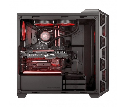 Cooler Master MasterCase H500 ARGB Midi Tower Szürke PC