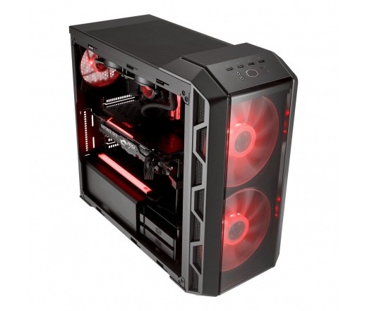 Cooler Master MasterCase H500 ARGB Midi Tower Szürke PC