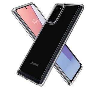 Spigen Ultra Hybrid Samsung Galaxy Note 20 Crystal Clear tok, átlátszó Mobil