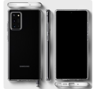 Spigen Crystal Flex Samsung Galaxy Note 20 Crystal Clear tok, átlátszó Mobil