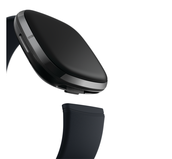Fitbit Versa 3 40 mm AMOLED Fekete GPS (műhold) Mobil
