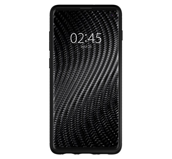 Spigen SGP Rugged Armor Samsung Galaxy S10 Matte Black hátlap tok Mobil