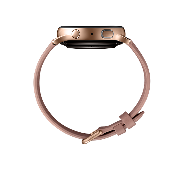 Samsung R830 Galaxy Watch Active 2 okosóra, 40mm, rozsdamentes acél, arany Mobil