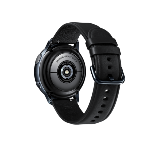 Samsung R830 Galaxy Watch Active 2 okosóra, 40mm, rozsdamentes acél, fekete Mobil