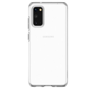Spigen Liquid Crystal Samsung Galaxy S20 Crystal Clear tok, átlátszó Mobil