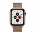 Apple Watch Series 5 GPS+Cellular okosóra, 40mm, Rozsdamentesacél, arany/arany milánói szíj thumbnail