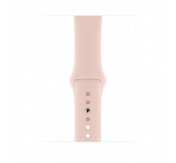 Apple Watch Series 5 GPS+Cellular okosóra, 44mm, Alumínium, Arany/Rózsaszín homok Mobil