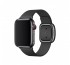 Apple Watch 38/40mm bőr szíj modern csattal, S méretű, fekete thumbnail