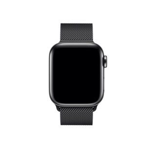 Apple Watch 38/40mm Rozsdamentes acél milánói szíj, asztrofekete Több platform