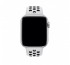 Apple Watch 42/44mm Nike sportszíj, platinaszín-fekete thumbnail