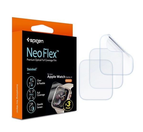 Spigen Neo Flex HD Apple Watch S4/S5 40mm hajlított kijelzővédo fólia (3db) Több platform